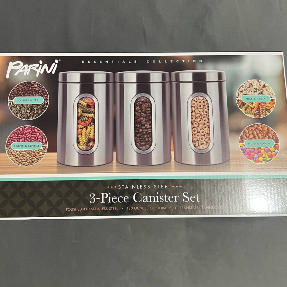 Parini 3pc canister set *brand new*